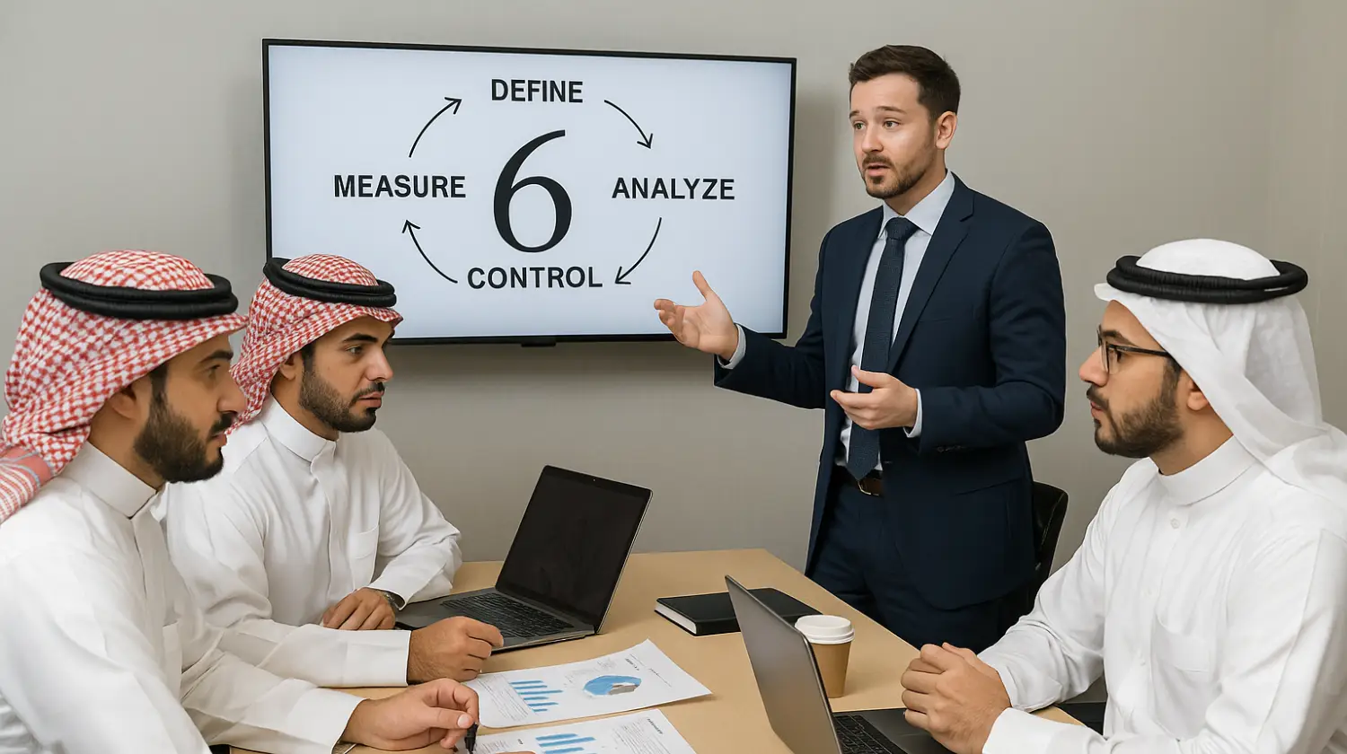 تطبيق استراتيجيات 6 سيجما في تطوير الاعمال
